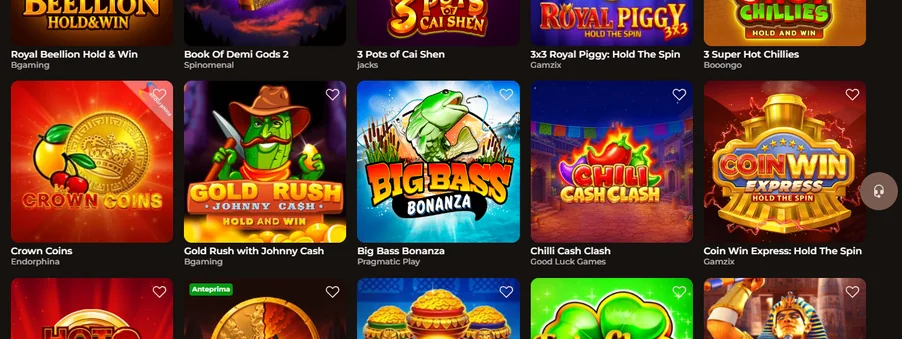 Gioca alle slot popolari